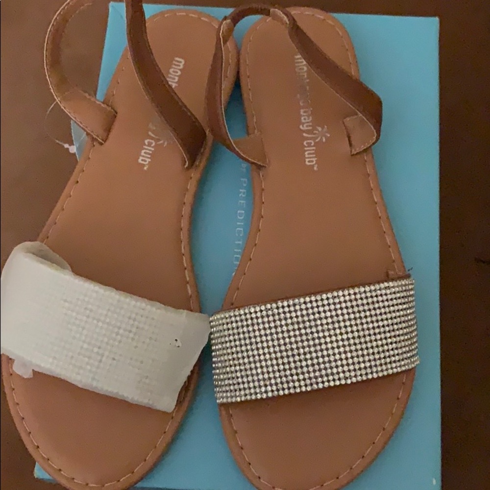 Bedazzled sandals!
